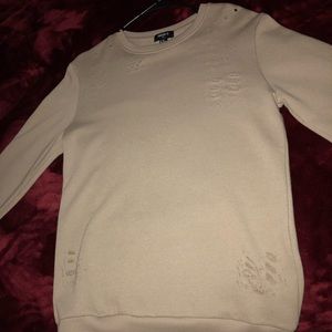 Stylish Distressed Long Sleeve